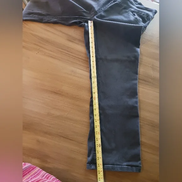 Westbound Womens 14 Short Black Jeans/Pants Pull On Style Faded Black/Charcoal - Picture 6 of 9